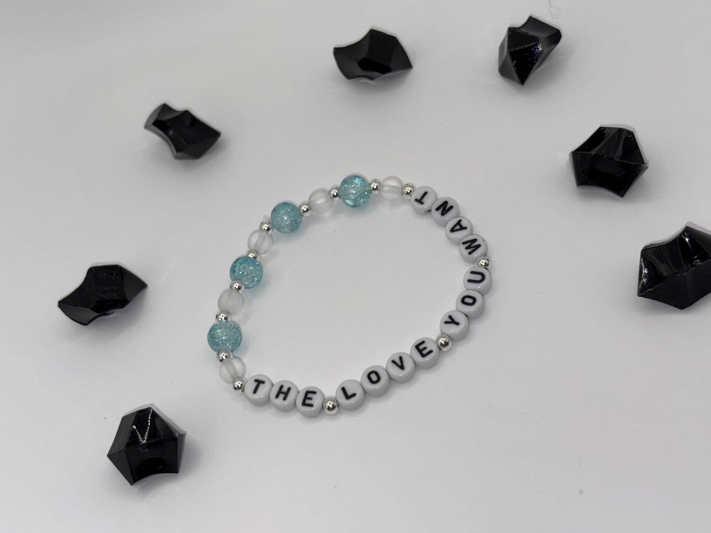Sleep Token Inspired "The Love You Want" Lyric Bracelet