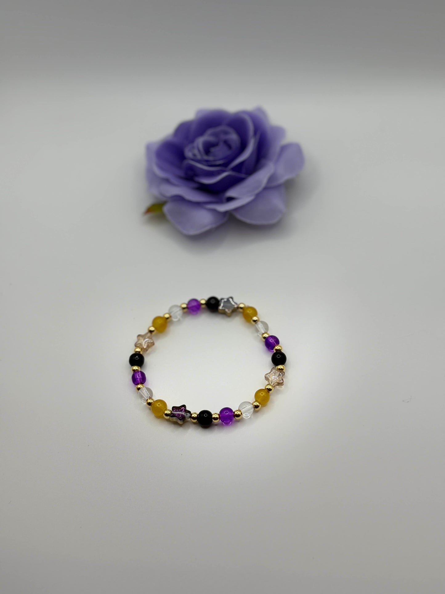 Handmade Non-Binary Pride Bracelet β Be Bold, Be You