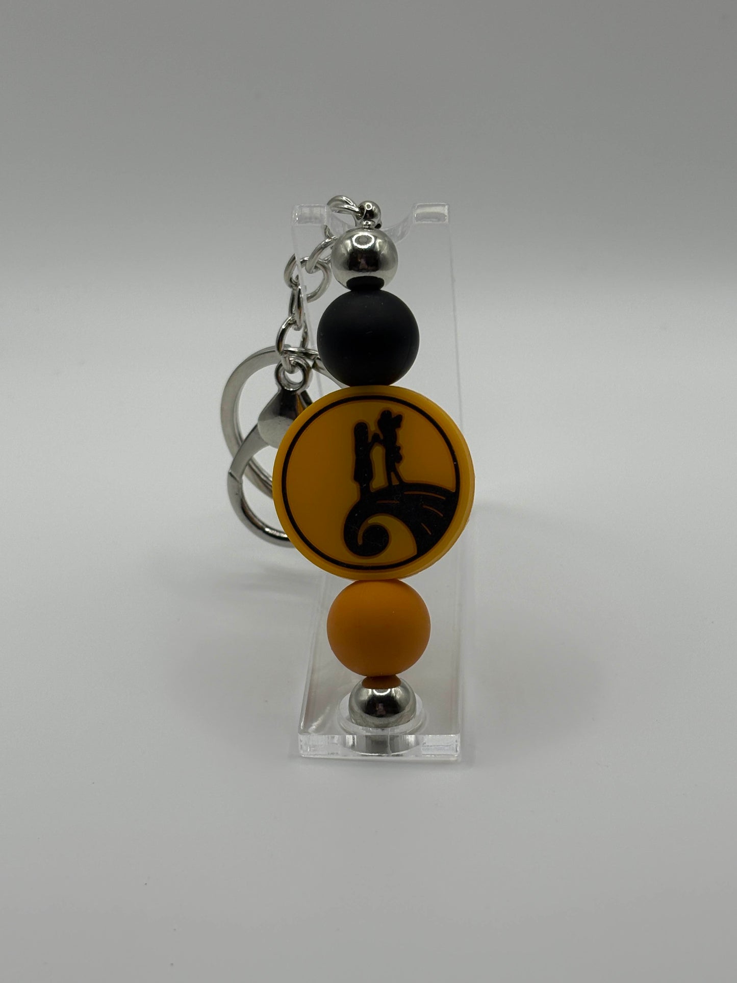 "The Nightmare Before Christmas" Beaded Keychain Jack Skellington
