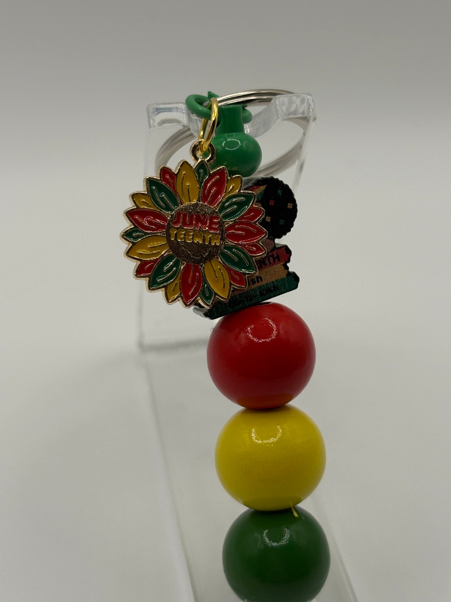 Juneteenth Flower Charm – Joy, Freedom & Black Girl Magic