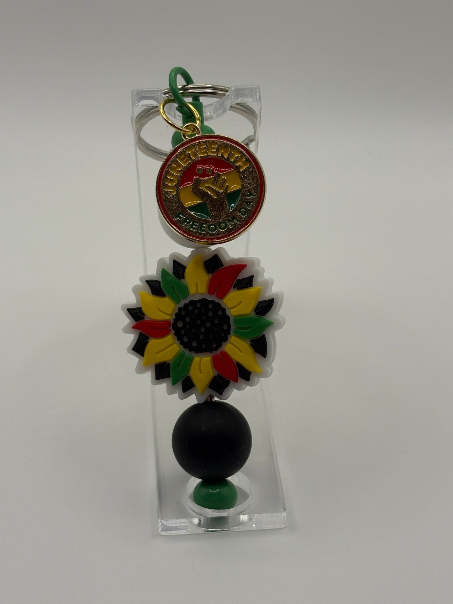 Juneteenth Flower Charm – A Bloom of Strength & Heritage