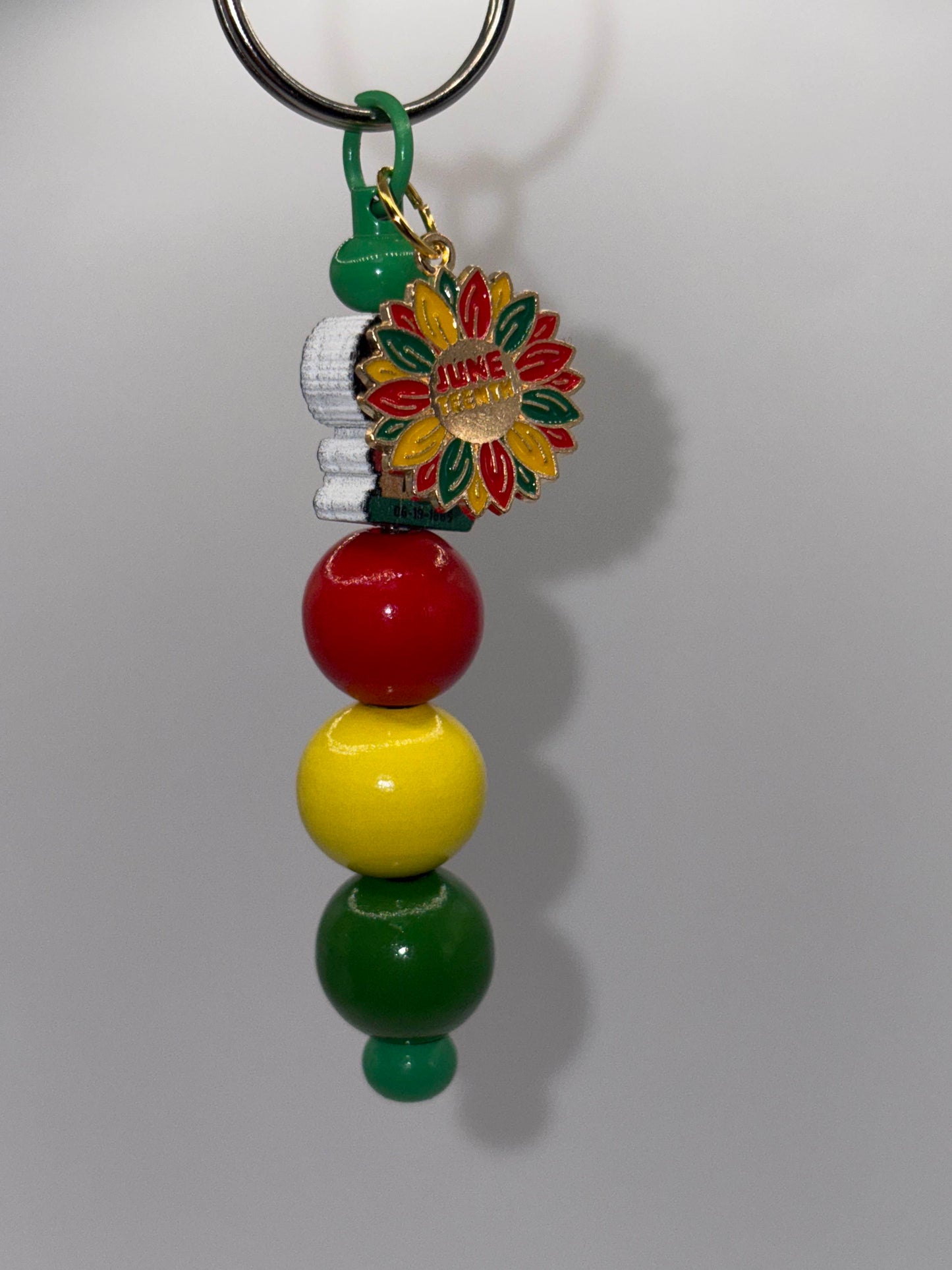 Juneteenth Flower Charm – Joy, Freedom & Black Girl Magic