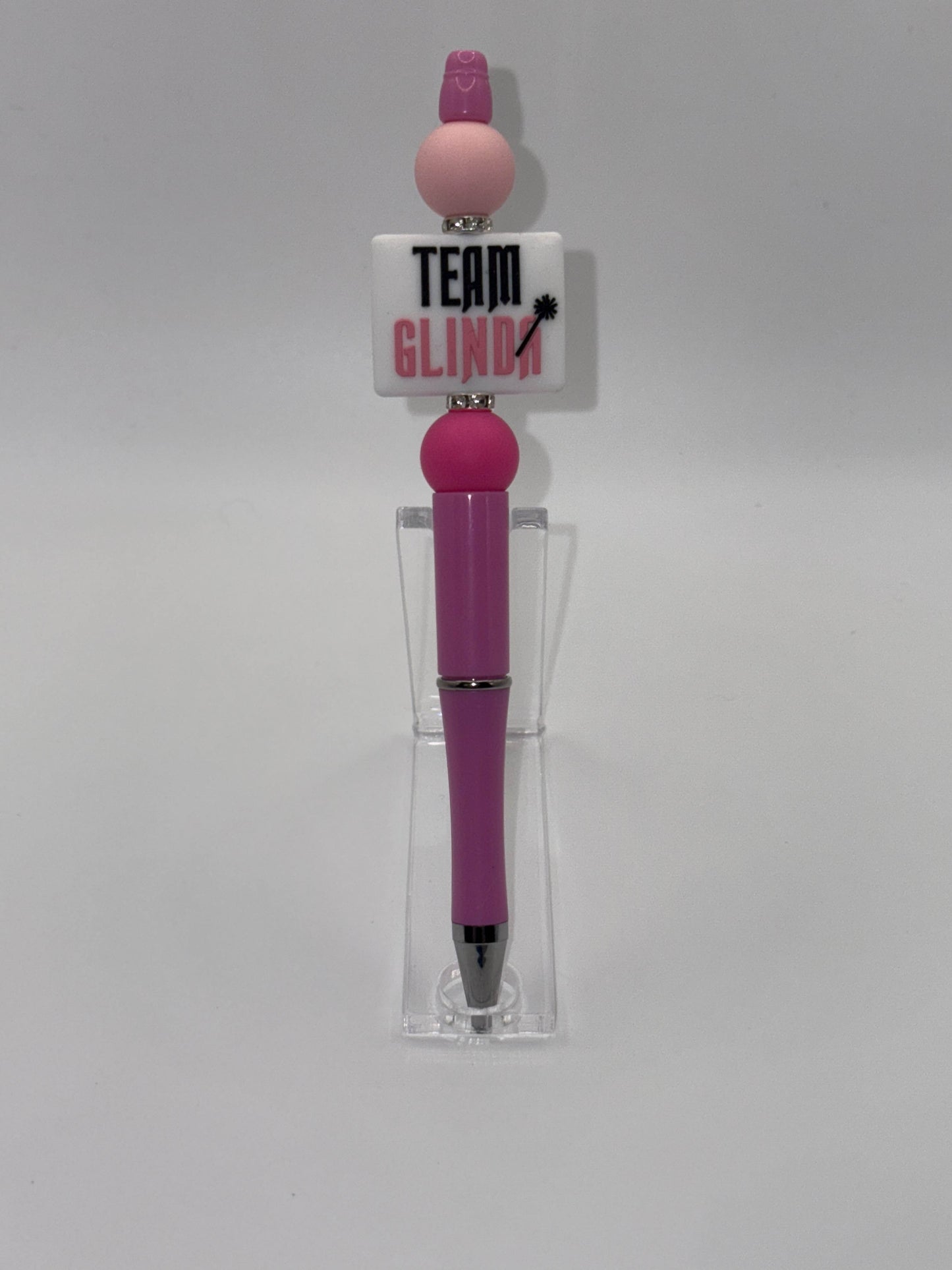 Wicked Beaded Pen "Team Glinda/Elphaba" 2 sided