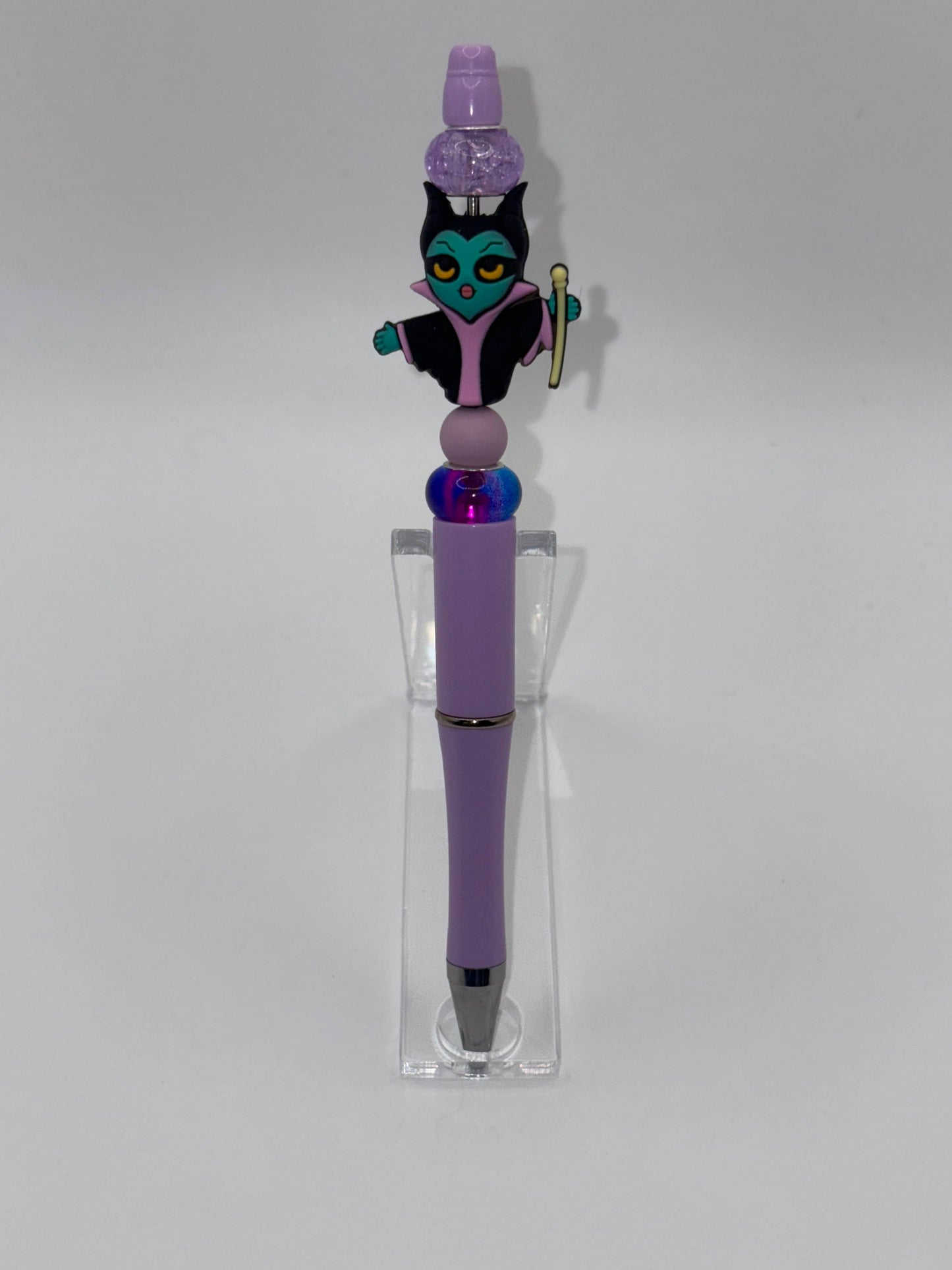 Maleficent Beaded Pen