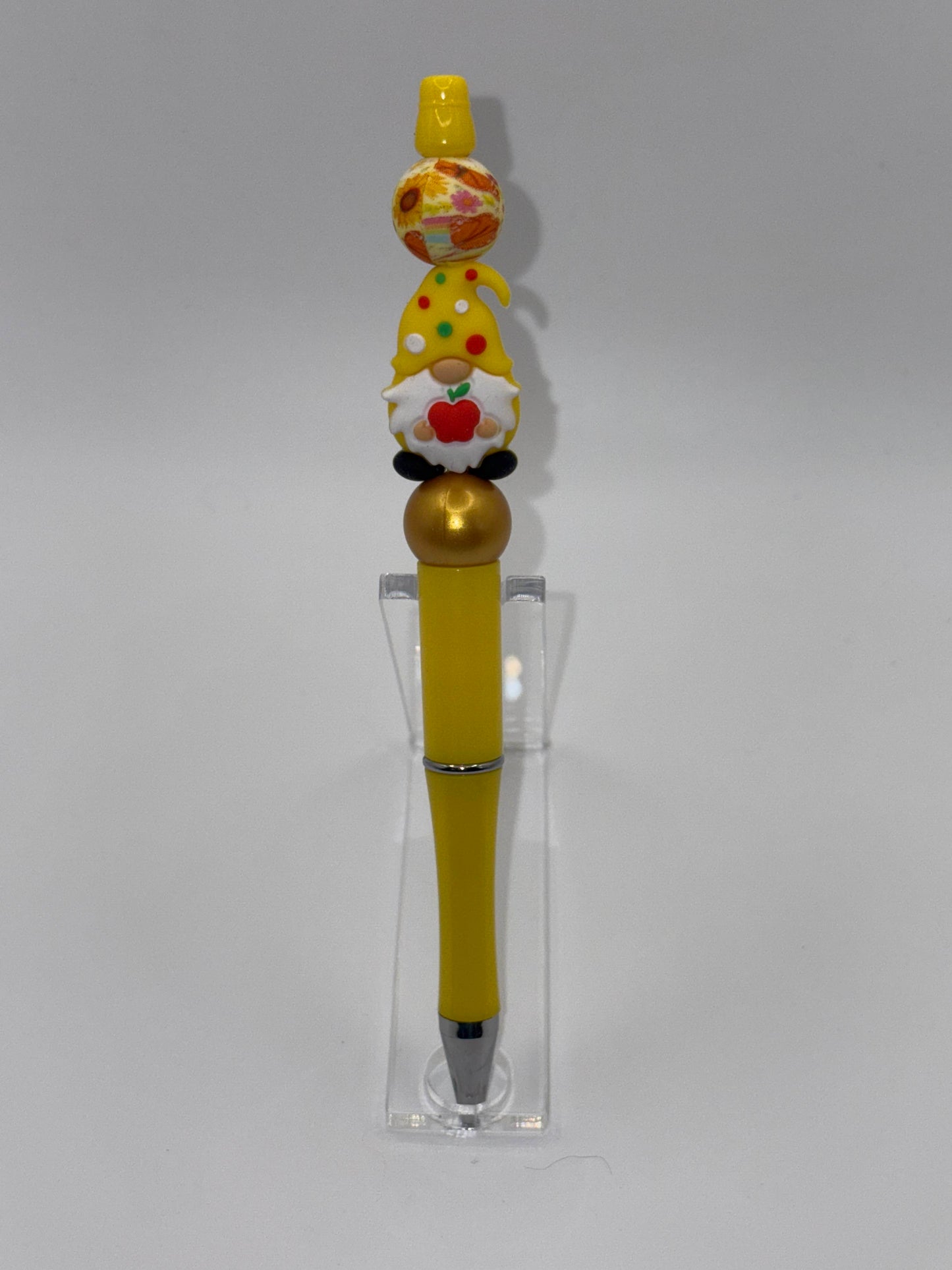 Gnome Lovers Beaded Pen