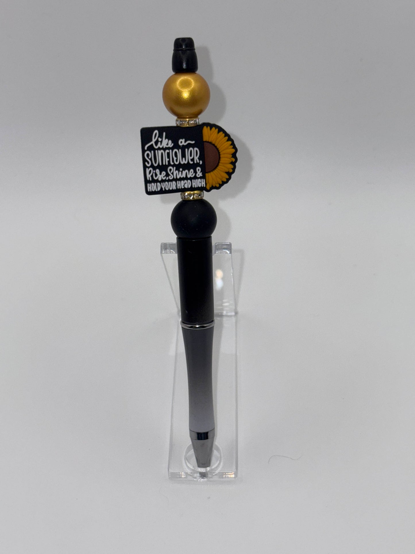 Sunflower Beaded Pen