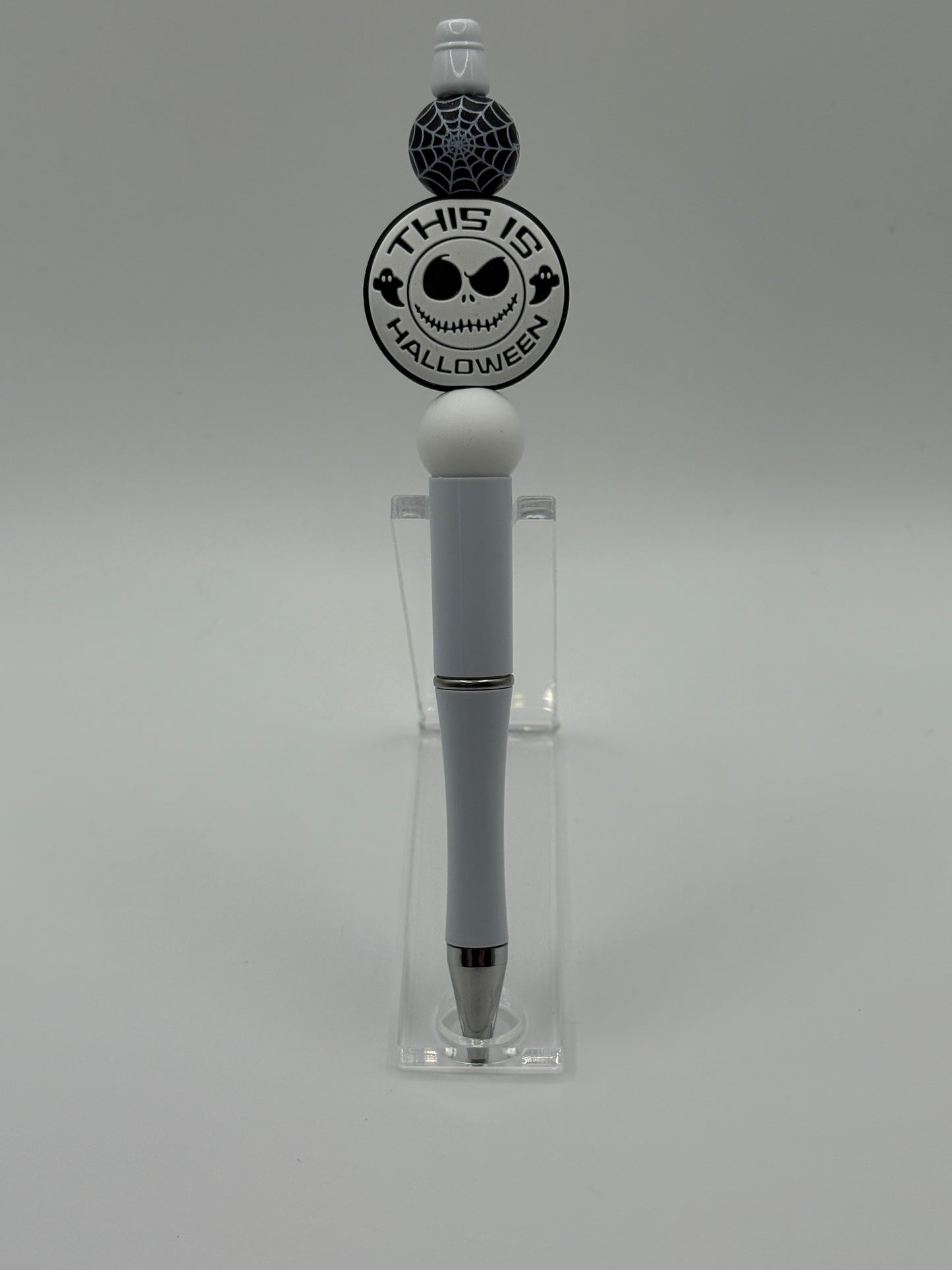 “The Nightmare Before Christmas” Jack Skellington Head Beaded Pen