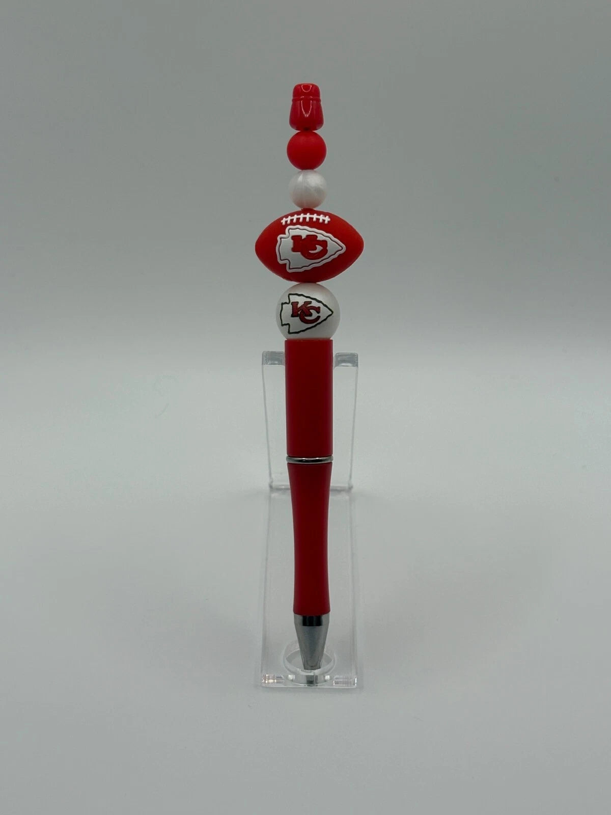 Kansas City Chiefs Beaded Pen