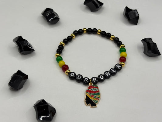 Juneteenth “Our Power” Bracelet