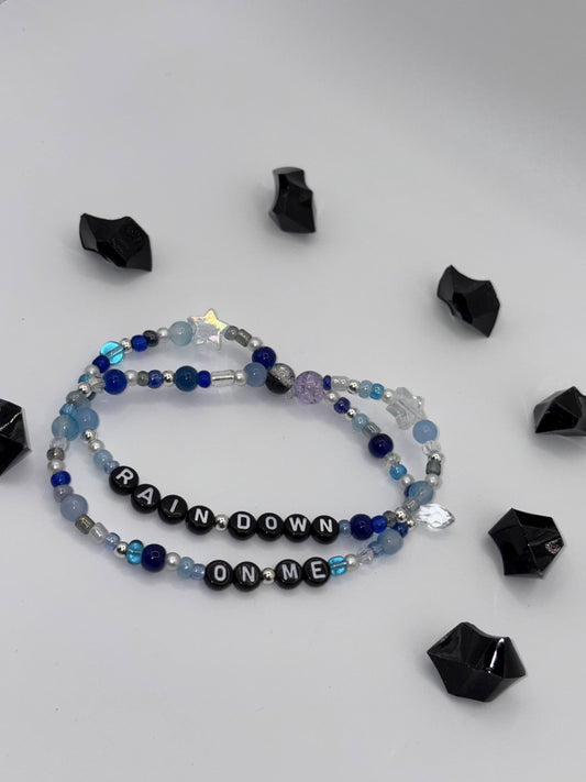 "Rain Down on Me" Bracelet – Sleep Token Lyric-Inspired Jewelry
