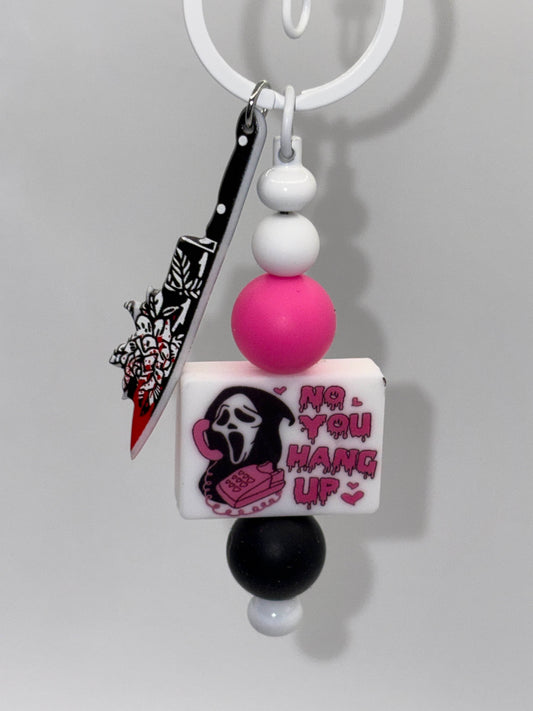 Ghostface “No, You Hang Up” Keychain