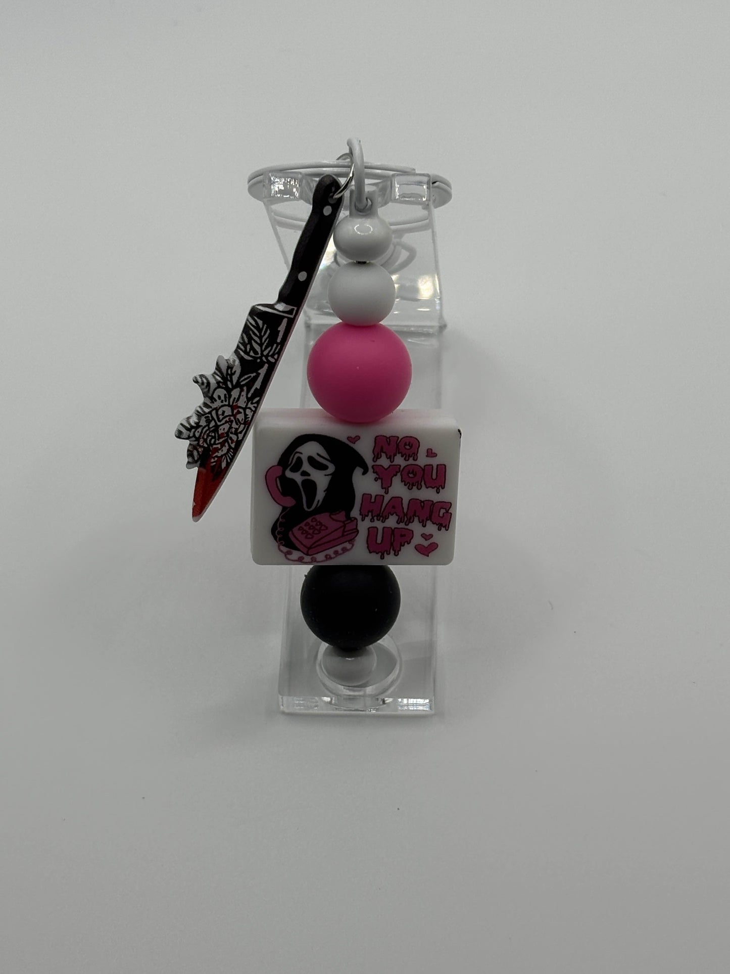 Ghostface “No, You Hang Up” Keychain