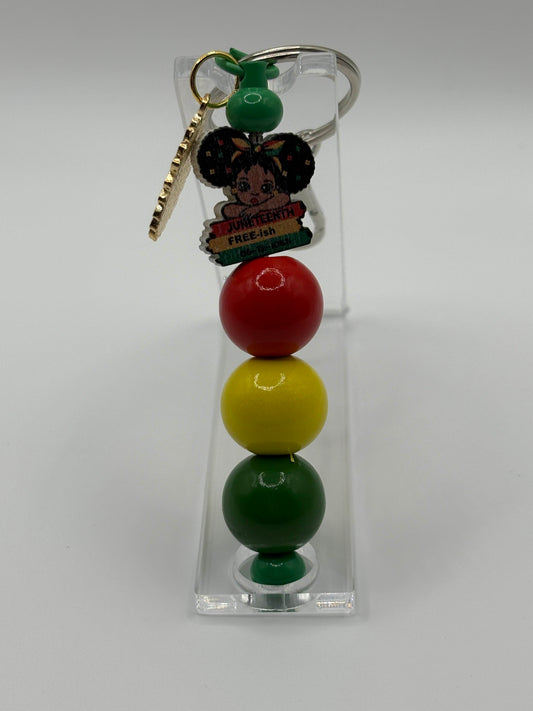 Juneteenth Flower Charm – Joy, Freedom & Black Girl Magic