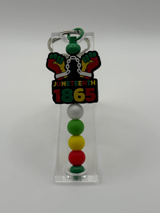 Juneteenth 1865 Keychain – Power. Freedom. Legacy.