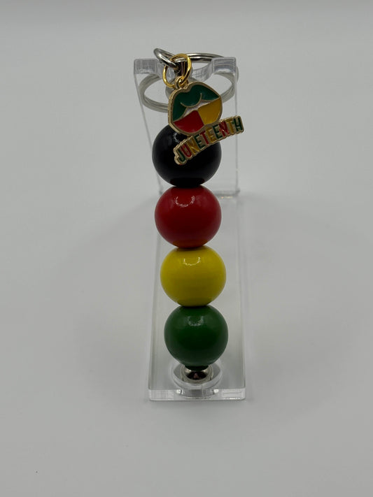 Celebrate Freedom with Style – Juneteenth Keychain
