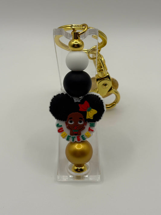 Juneteenth Keychain – Freedom, Strength & Style