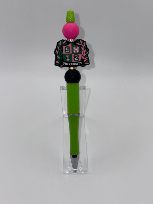 Wicked Shiz University Beaded Pen