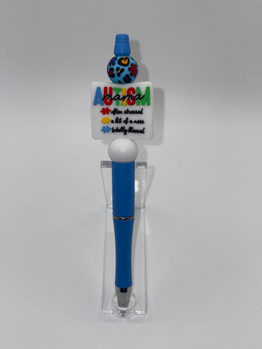 Autism Beaded Pen