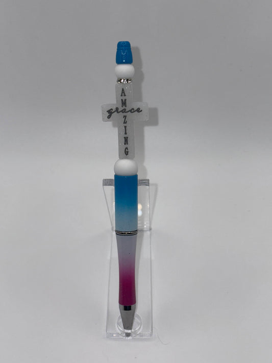 Amazing Grace Beaded Pen