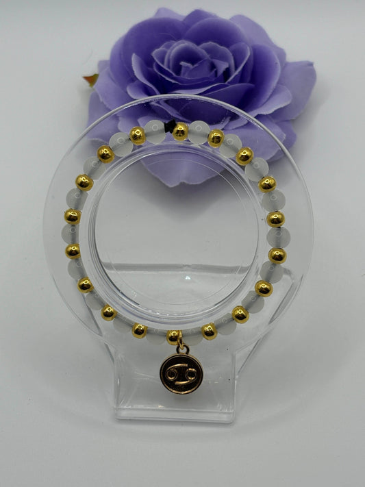 Zodiac Bracelet- Cancer