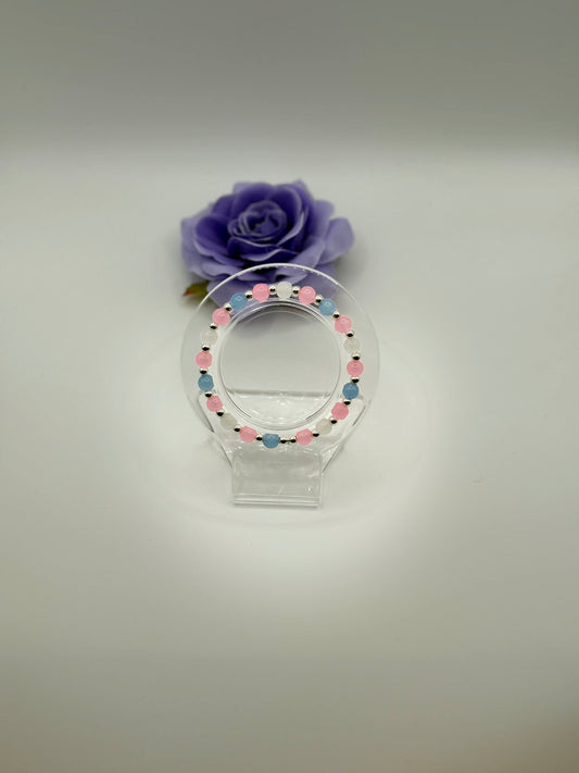 Trans Pride Bracelet – No Charm, Just Pride